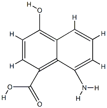 1-Naphthalenecarboxylicacid,8-amino-4-hydroxy-(9CI) CAS#: 748131-07-9