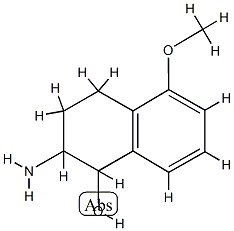 1-Naphthalenol,2-amino-1,2,3,4-tetrahydro-5-methoxy-(9CI) CAS#: 784102-77-8