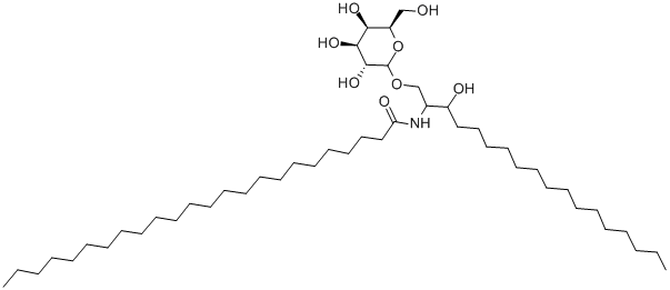 1-O-[BETA-D-GALACTOPYRANOSYL]-N-TETRACOSANOYL-DL-DIHYDROSPHINGOSINE CAS#: 76334-09-3