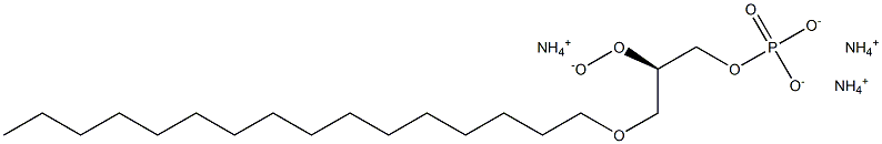 1-O-hexadecyl-2-hydroxy-sn-glycero-3-phosphate (aMMoniuM salt) CAS#: 799279-66-6