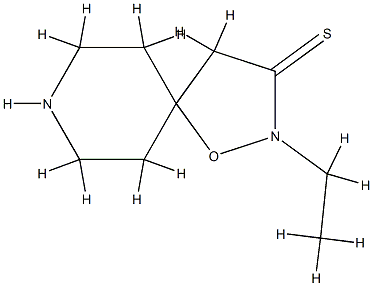 1-Oxa-2,8-diazaspiro[4.5]decane-3-thione,2-ethyl-(9CI) CAS#: 786608-47-7