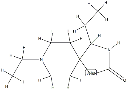 1-Oxa-3,8-diazaspiro[4.5]decan-2-one,4,8-diethyl-(9CI) CAS#: 730911-77-0