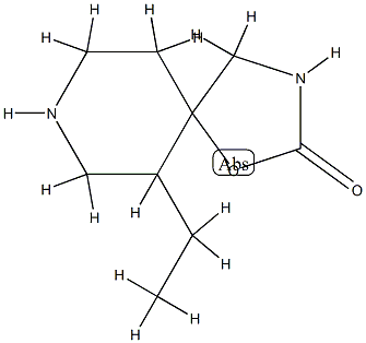 1-Oxa-3,8-diazaspiro[4.5]decan-2-one,6-ethyl-(9CI) CAS#: 79053-06-8