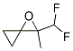 1-Oxaspiro[2.2]pentane,  2-(difluoromethyl)-2-methyl- CAS#: 758709-86-3