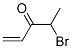 1-Penten-3-one, 4-bromo- CAS#: 74067-76-8