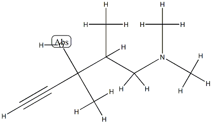 1-Pentyn-3-ol,5-(dimethylamino)-3,4-dimethyl-(9CI) CAS#: 764588-49-0