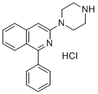 1-Phenyl-3-(1-piperazinyl)isoquinoline monohydrochloride CAS#: 72736-13-1