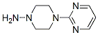 1-Piperazinamine,4-(2-pyrimidinyl)-(9CI) CAS#: 750510-52-2