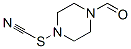 1-Piperazinecarboxaldehyde,4-thiocyanato-(9CI) CAS#: 73563-22-1