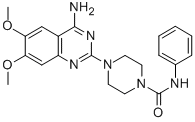 1-Piperazinecarboxamide, 4-(4-amino-6,7-dimethoxy-2-quinazolinyl)-N-ph enyl- CAS#: 79221-26-4