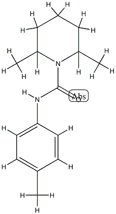 1-Piperidinecarboxamide,2,6-dimethyl-N-(4-methylphenyl)-(9CI) CAS#: 712302-11-9