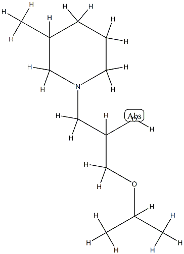 1-Piperidineethanol,3-methyl-alpha-[(1-methylethoxy)methyl]-(9CI) CAS#: 797789-37-8