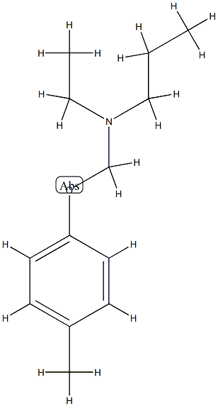 1-Propanamine,N-ethyl-N-[(4-methylphenoxy)methyl]-(9CI) CAS#: 782486-17-3