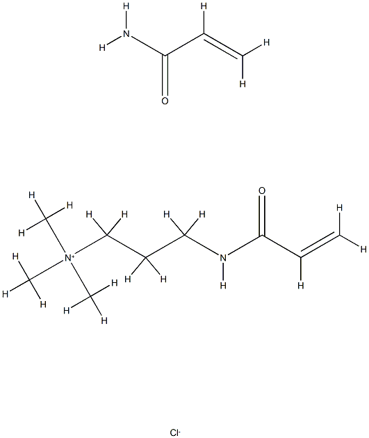1-Propanaminium, N,N,N-trimethyl-3-(1-oxo-2-propenyl)amino-, chloride, polymer with 2-propenamide CAS#: 75150-29-7