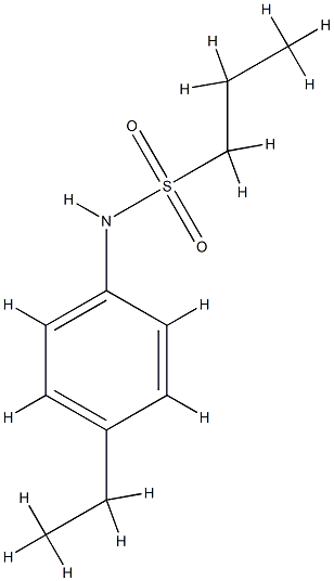 1-Propanesulfonamide,N-(4-ethylphenyl)-(9CI) CAS#: 736168-55-1