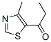 1-Propanone,  1-(4-methyl-5-thiazolyl)- CAS#: 756799-60-7