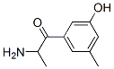 1-Propanone,  2-amino-1-(3-hydroxy-5-methylphenyl)- CAS#: 725201-01-4