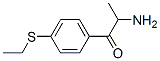 1-Propanone,  2-amino-1-[4-(ethylthio)phenyl]- CAS#: 791062-97-0