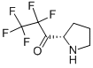 1-Propanone, 2,2,3,3,3-pentafluoro-1-(2-pyrrolidinyl)-, (S)- (9CI) CAS#: 743394-86-7