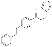 1-Propanone, 3-(1H-imidazol-1-yl)-1-(4-(2-phenylethyl)phenyl)- CAS#: 73931-85-8