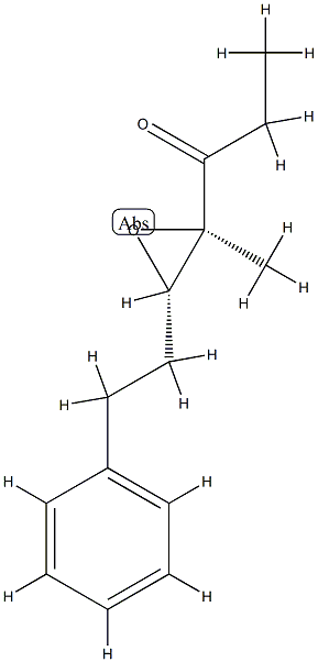 1-Propanone,1-[(2R,3S)-2-methyl-3-(2-phenylethyl)oxiranyl]-,rel-(9CI) CAS#: 791809-45-5