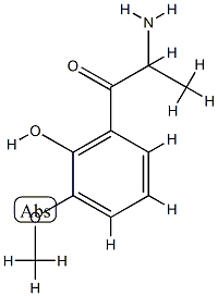 1-Propanone,2-amino-1-(2-hydroxy-3-methoxyphenyl)-(9CI) CAS#: 775235-91-1