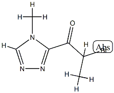 1-Propanone,2-bromo-1-(4-methyl-4H-1,2,4-triazol-3-yl)-(9CI) CAS#: 790185-42-1