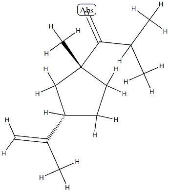 1-Propanone,2-methyl-1-[(1R,3S)-1-methyl-3-(1-methylethenyl)cyclopentyl]-(9CI) CAS#: 791620-50-3