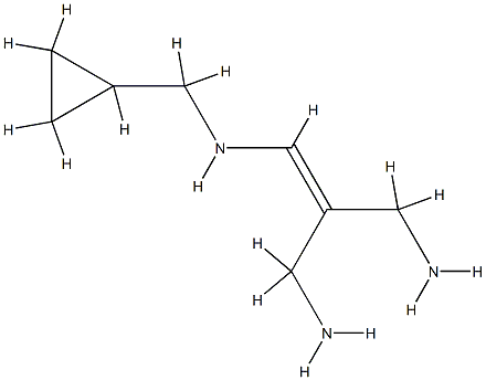 1-Propene-1,3-diamine,2-(aminomethyl)-N-(cyclopropylmethyl)-(9CI) CAS#: 771584-37-3