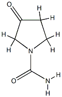 1-Pyrrolidinecarboxamide,3-oxo-(9CI) CAS#: 740055-86-1
