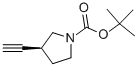 1-Pyrrolidinecarboxylic acid, 3-ethynyl-, 1,1-dimethylethyl ester, (3S)- CAS#: 785051-40-3