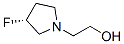 1-Pyrrolidineethanol,3-fluoro-,(3R)-(9CI) CAS#: 744207-73-6