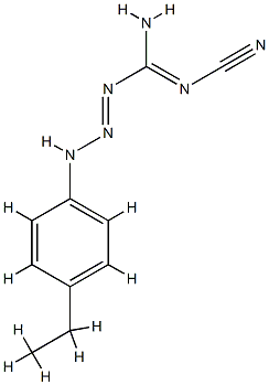 1-Triazene-1-carboximidamide,N-cyano-3-(4-ethylphenyl)-(9CI) CAS#: 744949-94-8