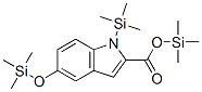 1-(Trimethylsilyl)-5-[(trimethylsilyl)oxy]-1H-indole-2-carboxylic acid trimethylsilyl ester CAS#: 74367-47-8