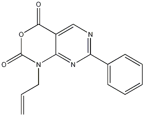 1-allyl-7-phenyl-1H-pyrimido[4,5-d][1,3]oxazine-2,4-dione CAS#: 76360-66-2