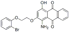 1-amino-2-[2-(bromophenoxy)ethoxy]-4-hydroxyanthraquinone CAS#: 72953-52-7