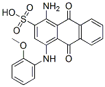 1-amino-9,10-dihydro-4-[(2-methoxyphenyl)amino]-9,10-dioxoanthracene-2-sulphonic acid CAS#: 75313-88-1