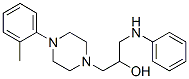 1-anilino-3-[4-(2-methylphenyl)piperazin-1-yl]propan-2-ol CAS#: 73771-39-8