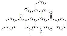 1-benzoyl-4-methyl-6-[(4-methylphenyl)amino]-3H-dibenz[f,ij]isoquinoline-2,7-dione CAS#: 79828-42-5