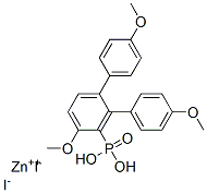 1-bis(4-methoxyphenyl)phosphoryl-4-methoxy-benzene, zinc(+2) cation, d iiodide CAS#: 74039-83-1
