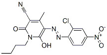 1-butyl-5-[(2-chloro-4-nitrophenyl)azo]-1,2-dihydro-6-hydroxy-4-methyl-2-oxo-3-Pyridinecarbonitrile CAS#: 75511-91-0