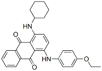 1-(cyclohexylamino)-4-[(4-ethoxyphenyl)amino]anthraquinone CAS#: 77946-99-7