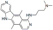 1-(gamma-Dimethylaminopropylamino)-5,11-dimethyl-6H-dipyrido(4,3-b)(3, 4-f)indole [French] CAS#: 73323-34-9