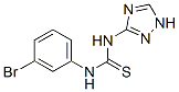 1-(m-Bromophenyl)-3-(1H-1,2,4-triazol-3-yl)thiourea CAS#: 73953-66-9