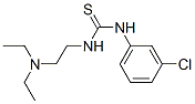 1-(m-Chlorophenyl)-3-[2-(diethylamino)ethyl]thiourea CAS#: 73953-70-5