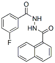 1-(m-Fluorobenzoyl)-2-(1-naphthoyl)hydrazine CAS#: 74038-75-8