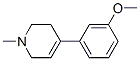 1-methyl-4-(3-methoxyphenyl)-1,2,3,6-tetrahydropyridine CAS#: 73224-22-3