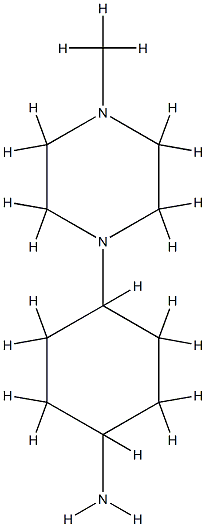 1-methyl-4-(4-aminocyclohexanol)piperazine CAS#: 723341-87-5