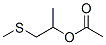 1-[(methylthio)methyl]ethyl acetate CAS#: 74586-09-7