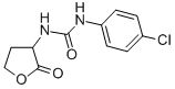1-(p-Chlorophenyl)-3-(2-oxotetrahydro-3-furyl)urea CAS#: 77694-45-2